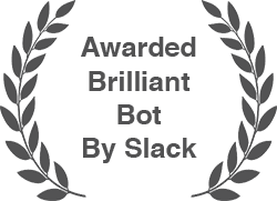 Channel Tools recognized as brilliant bot by Slack