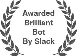 Channel Tools recognized as brilliant bot by Slack